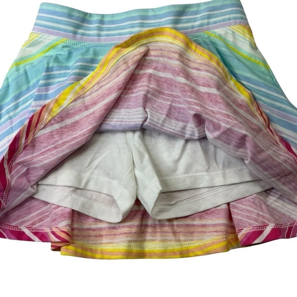 Girls Skorts Clothing Bundle Lot of 3 Mini Skirt Skorts Multicolor Patterns Sz M
